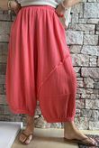 Tasha Cushion Cotton Driftwood Bloom Pant Watermelon